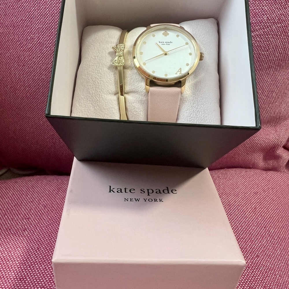 NWT Kate Spade Monogram “A” Watch - Picture 9 of 9